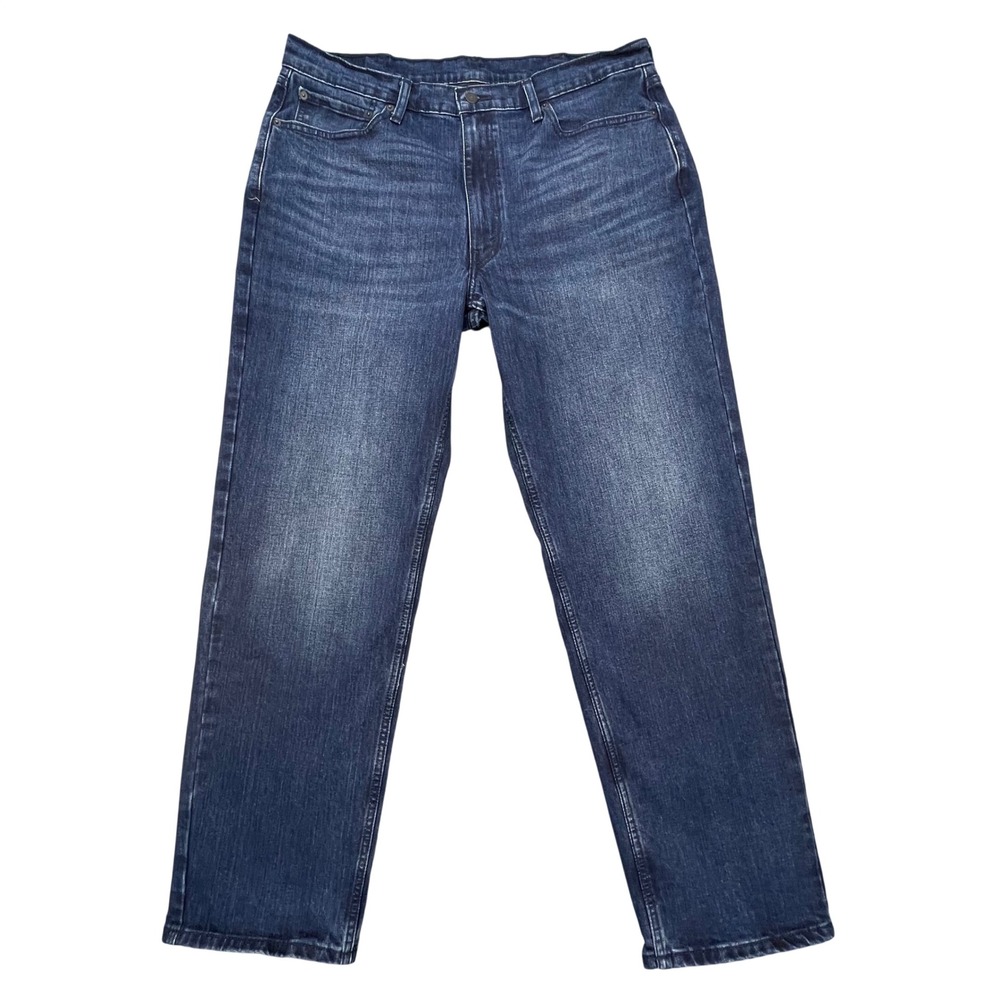 Levi's Blue 550 Relaxed Fit Tapered Leg Jeans Mens 38x34